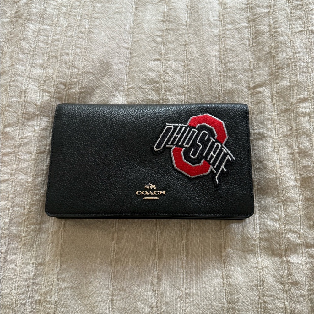 Coach Black Crossbody with Ohio State Logo